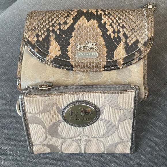 Millenial Vintage Coach wallet and change purse - Picture 4 of 4